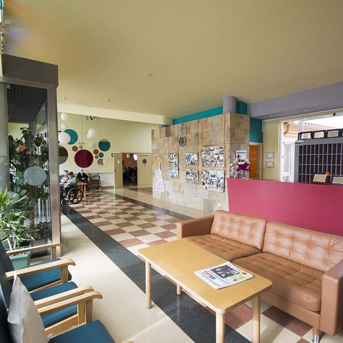 Recepción de la Residencia