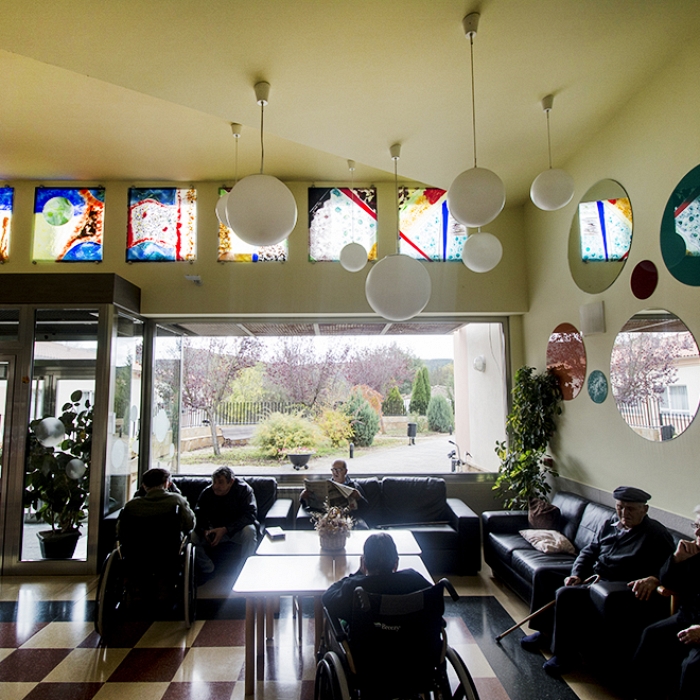 Recepción de la Residencia